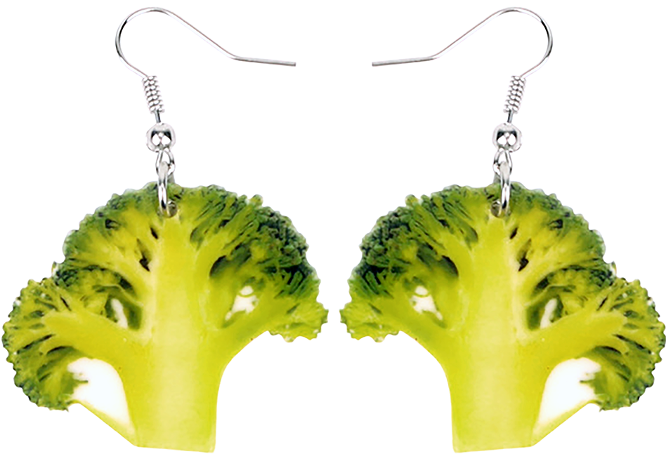 Broccoli Earrings