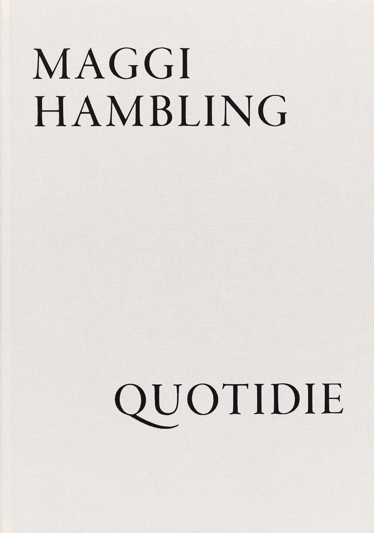 ‘Quotidie’ book